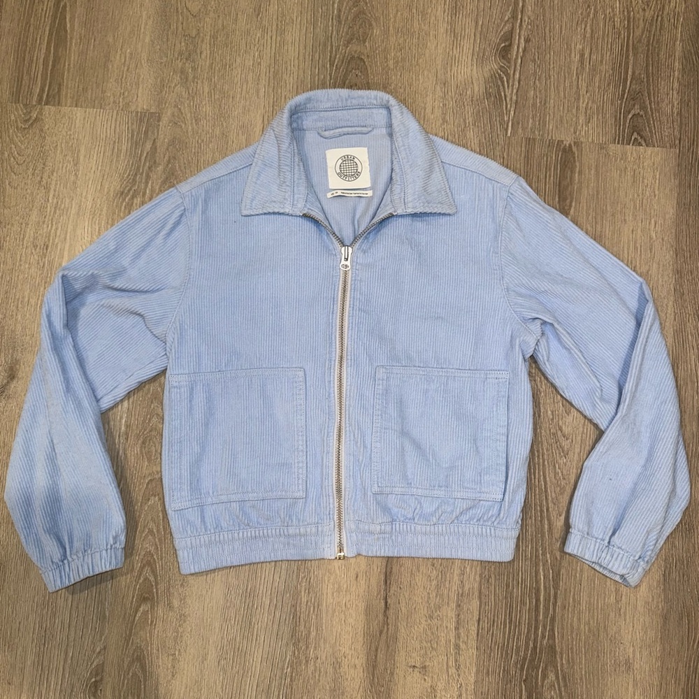 Urban Outfitters Sky Blue Corduroy Jacket